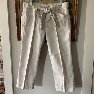 Loft Cropped Pants. Size 4